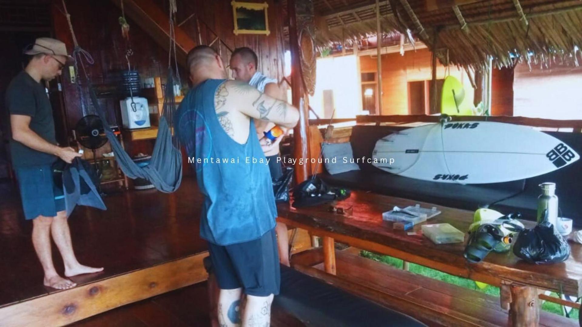 Mentawai Ebay Playground Surfcamp Villa Masokut Exterior photo